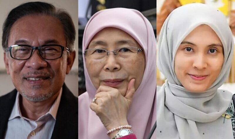 Portal pro Azmin kata ‘kabinet bayangan’ PKR diketuai Anwar, isteri