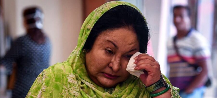 Sedih! Rosmah menangis ketika dibicarakan di mahkamah