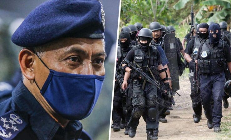 Gempar! Polis siap siaga ancaman pencerobohan dan serangan di Lahad Datu