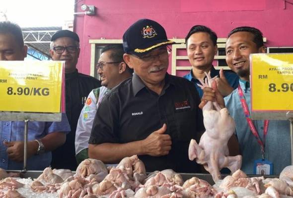 Menteri beri jangkaan harga ayam akan naik RM11 sekilo mulai 1 Julai